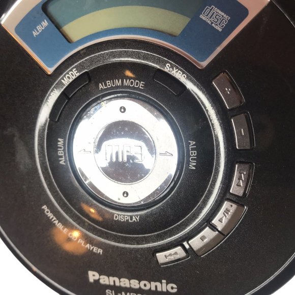 Panasonic Portable CD Player, Black Gray SL-MP353J - Picture 6 of 15